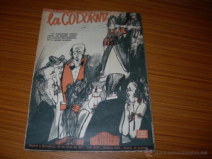 Coleccionismo de Revistas y Peri&oacute;dicos: LA CODORNIZ N&ordm; 1544