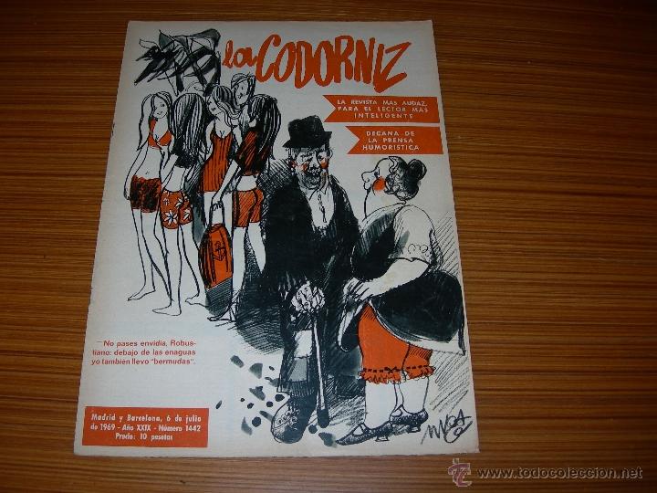 Coleccionismo de Revistas y Peri&oacute;dicos: LA CODORNIZ N&ordm; 1442
