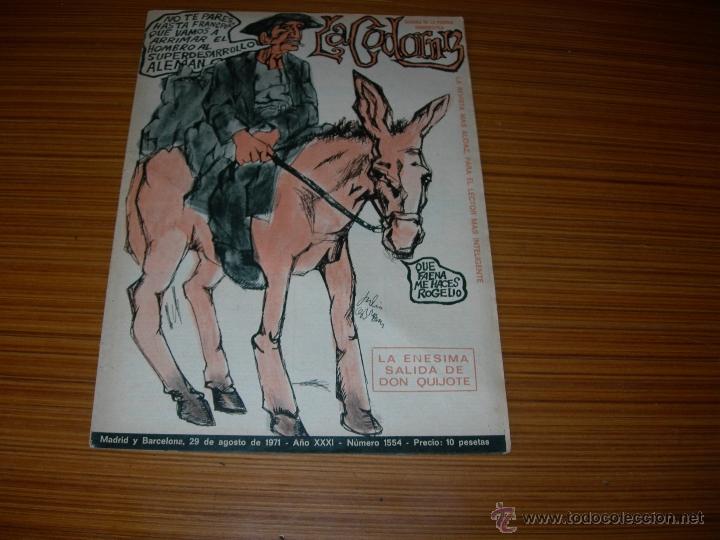 Coleccionismo de Revistas y Peri&oacute;dicos: LA CODORNIZ N&ordm; 1554