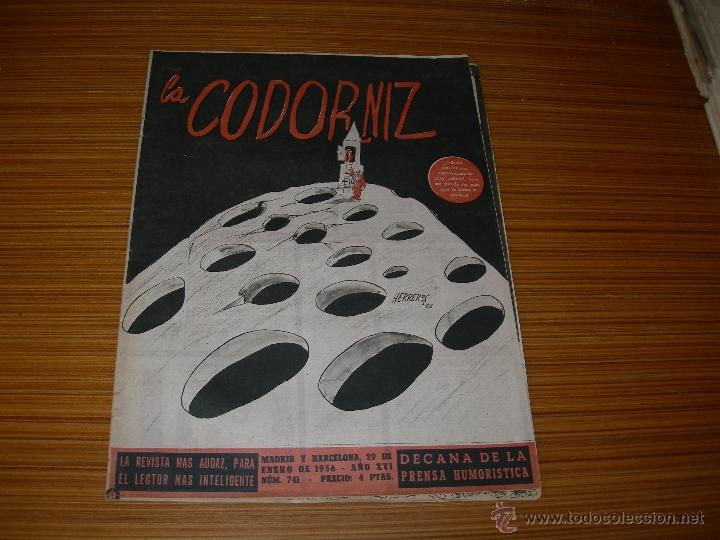 Coleccionismo de Revistas y Peri&oacute;dicos: LA CODORNIZ N&ordm; 741