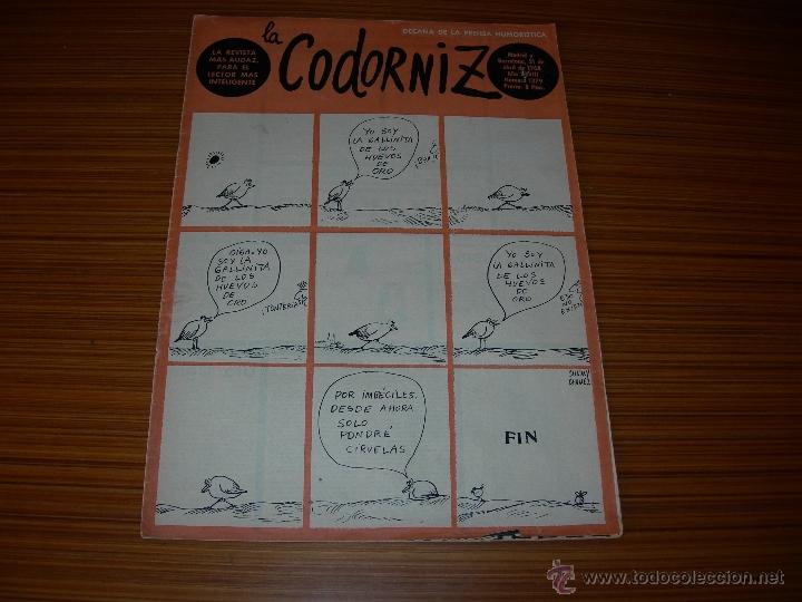 Coleccionismo de Revistas y Peri&oacute;dicos: LA CODORNIZ N&ordm; 1379