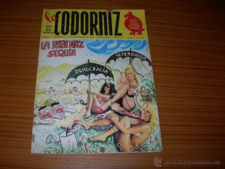 Coleccionismo de Revistas y Peri&oacute;dicos: LA CODORNIZ N&ordm; 1788