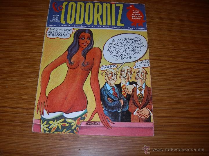 Coleccionismo de Revistas y Peri&oacute;dicos: LA CODORNIZ N&ordm; 1799
