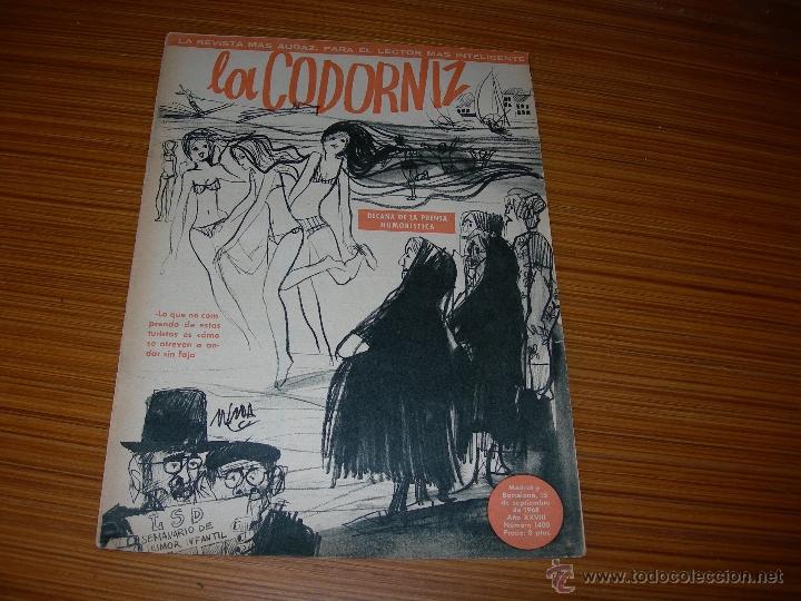 Coleccionismo de Revistas y Peri&oacute;dicos: LA CODORNIZ N&ordm; 1400