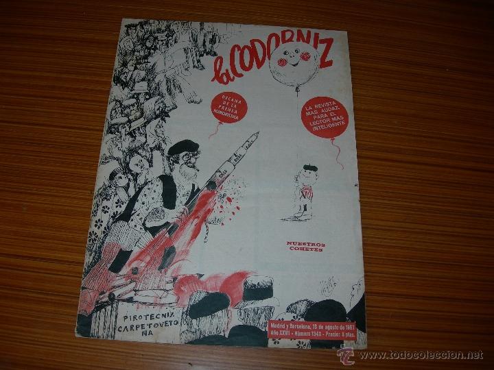 Coleccionismo de Revistas y Peri&oacute;dicos: LA CODORNIZ N&ordm; 1343