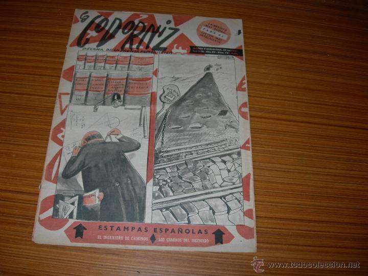 Coleccionismo de Revistas y Peri&oacute;dicos: LA CODORNIZ N&ordm; 723