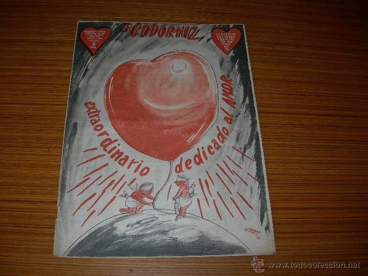 Coleccionismo de Revistas y Peri&oacute;dicos: LA CODORNIZ N&ordm; 704