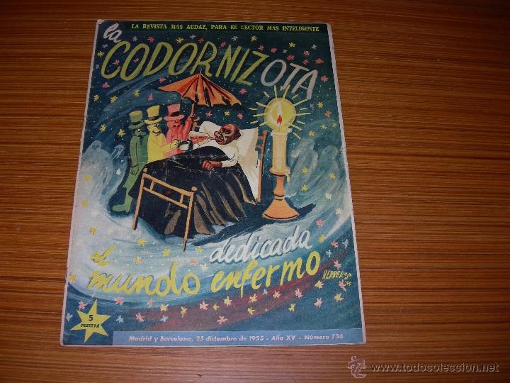 Coleccionismo de Revistas y Peri&oacute;dicos: LA CODORNIZ N&ordm; 736