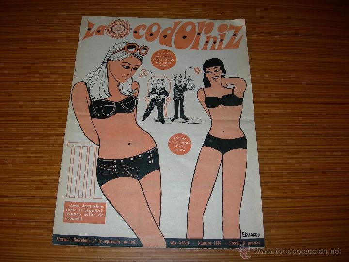 Coleccionismo de Revistas y Peri&oacute;dicos: LA CODORNIZ N&ordm; 1348