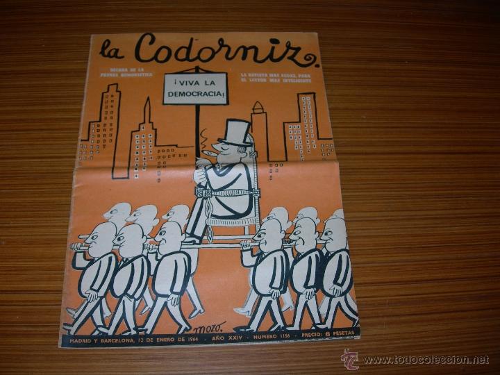 Coleccionismo de Revistas y Peri&oacute;dicos: LA CODORNIZ N&ordm; 1156