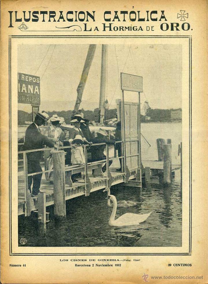 Coleccionismo de revistas y peri&oacute;dicos: HORMIGA DE ORO ILUSTRACI&Oacute;N CAT&Oacute;LICA 2 - Xi -1912