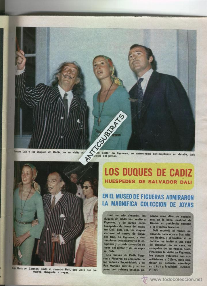 Coleccionismo de revistas y peri&oacute;dicos: REVISTA A&Ntilde;O 1973 CERTAMEN DE CINE DE HUMOR EN DE LA CORU&Ntilde;A LOS DUQUES DE CADIZ CON SALVACOR DALI MUS