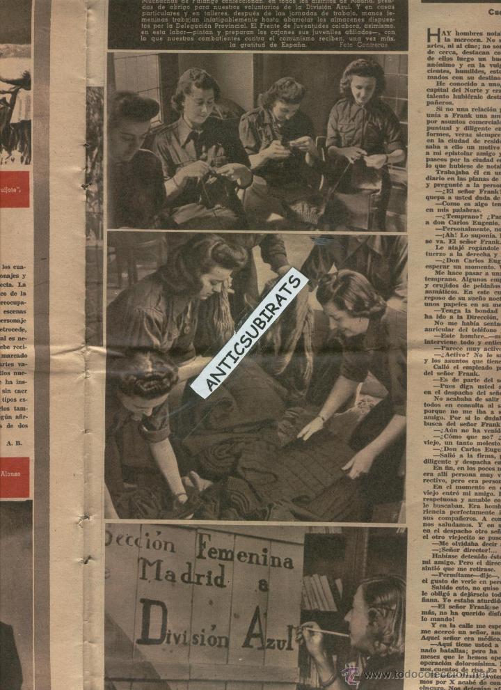 Coleccionismo de Revistas y Peri&oacute;dicos: REVISTA A&Ntilde;O 1941 LA SEGUNDA FIESTA DE LA HISPANIDAD FASCISTA LOS VOLUNTARIOS DE LA DIVISION AZUL