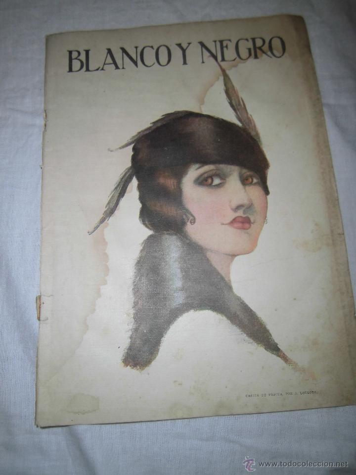 Collection Magazines and Newspapers: CARITA DE PASCUA  POR J.LOYGORRI  HOJA DE REVISTA BLANCO Y NEGRO 1918