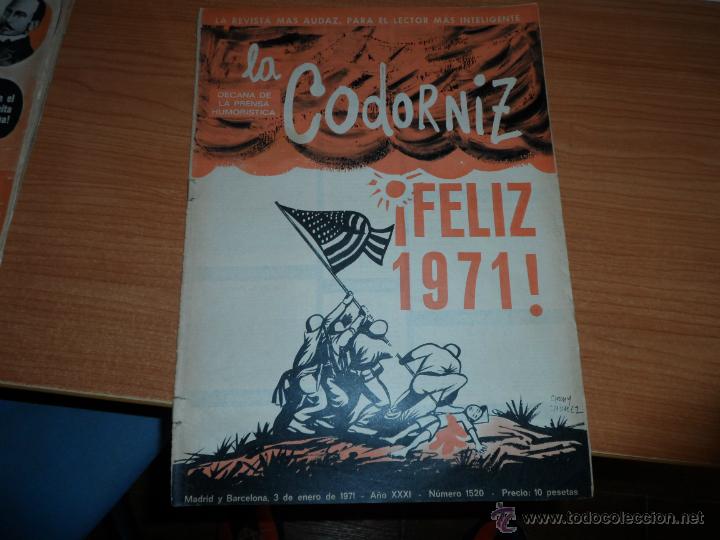 Coleccionismo de Revistas y Peri&oacute;dicos: LA CODORNIZ N&ordm; 1520