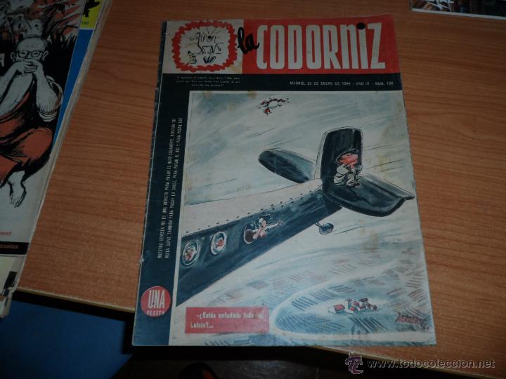 Coleccionismo de Revistas y Peri&oacute;dicos: LA CODORNIZ N&ordm; 138