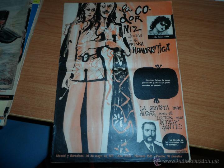 Coleccionismo de Revistas y Peri&oacute;dicos: LA CODORNIZ N&ordm; 1541