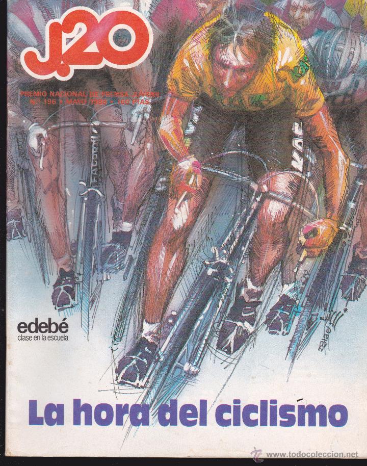 Coleccionismo de revistas y peri&oacute;dicos: J.20 &middot; EDEBE &middot; N&ordm; 196 &middot; 1988 &middot; LA HORA DEL CICLISMO