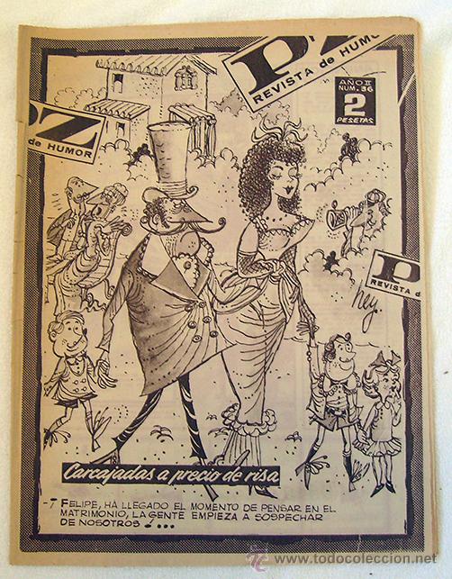Collectionnisme de Revues et Journaux: REVISTA DE HUMOR -PZ- NUMERO 36