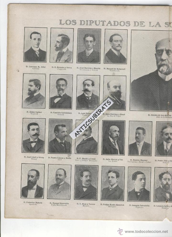Colecionismo de Revistas e Jornais: REVISTA ANY 1907 SOLIDARITAT CATALANA A CERVERA PUIGCERDA VILADEMULS VENDRELL CASTELLTERSOL TREMP
