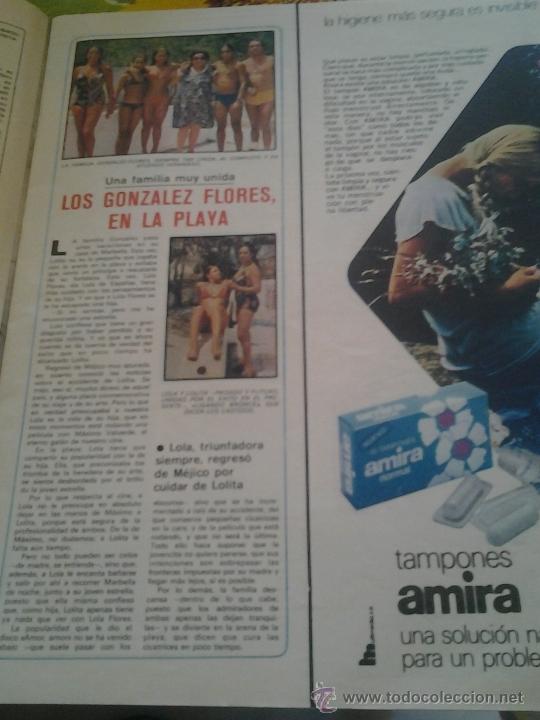 Coleccionismo de Revistas y Peri&oacute;dicos: RECORTES LOLA FLORES LOLITA ROSARIO antonio