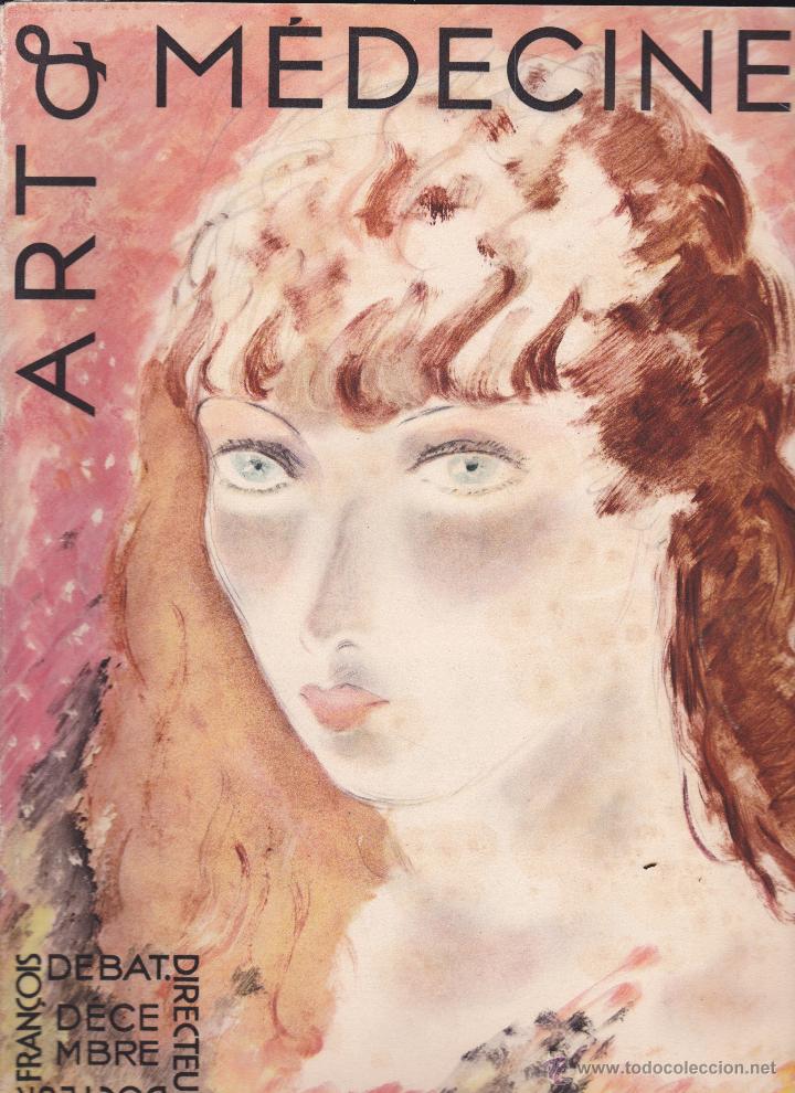Coleccionismo de revistas y peri&oacute;dicos: REVISTA ART Y M&Eacute;DECINE DECEMBRE 19434 EN FRANCES.