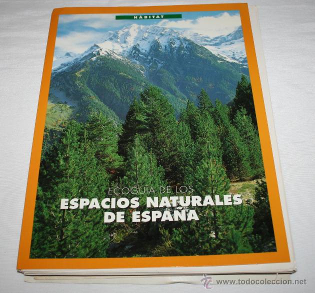 Coleccionismo de revistas y peri&oacute;dicos: HABITAT ECOGUIA DE LOS ESPACIOS NATURALES DE ESPA&Ntilde;A 32 FASCICULOS HASTA EL 41 FALTA 7, 15 Y 31 AL 38
