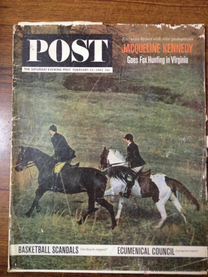 Collezionismo di Riviste e Giornali: POST 1963 (JACQUELINE KENNEDY)