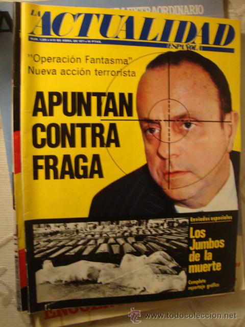 Sammeln von Zeitschriften und Zeitungen: REVISTA ACTUALIDAD FRAGA LOT100