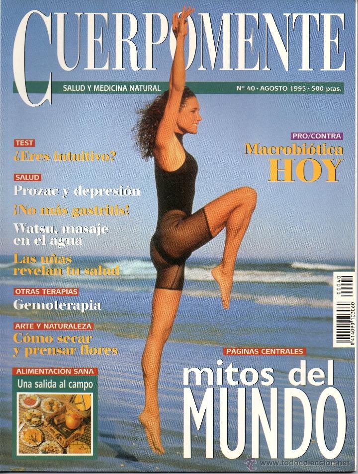 Coleccionismo de Revistas y Peri&oacute;dicos: CUERPOMENTE N&Uacute;M. 40 AGOSTO 1995 REVISTA DE SALUD Y MEDICINA