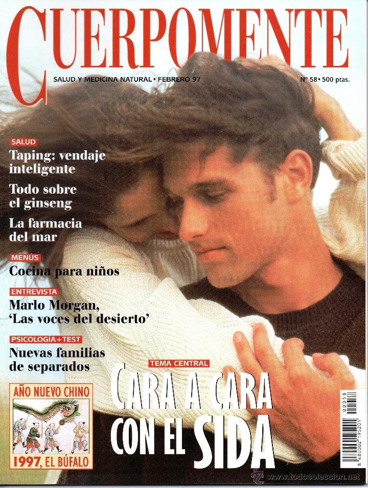 Coleccionismo de Revistas y Peri&oacute;dicos: CUERPOMENTE N&Uacute;M. 58 FEBRERO 1997 REVISTA DE SALUD Y MEDICINA