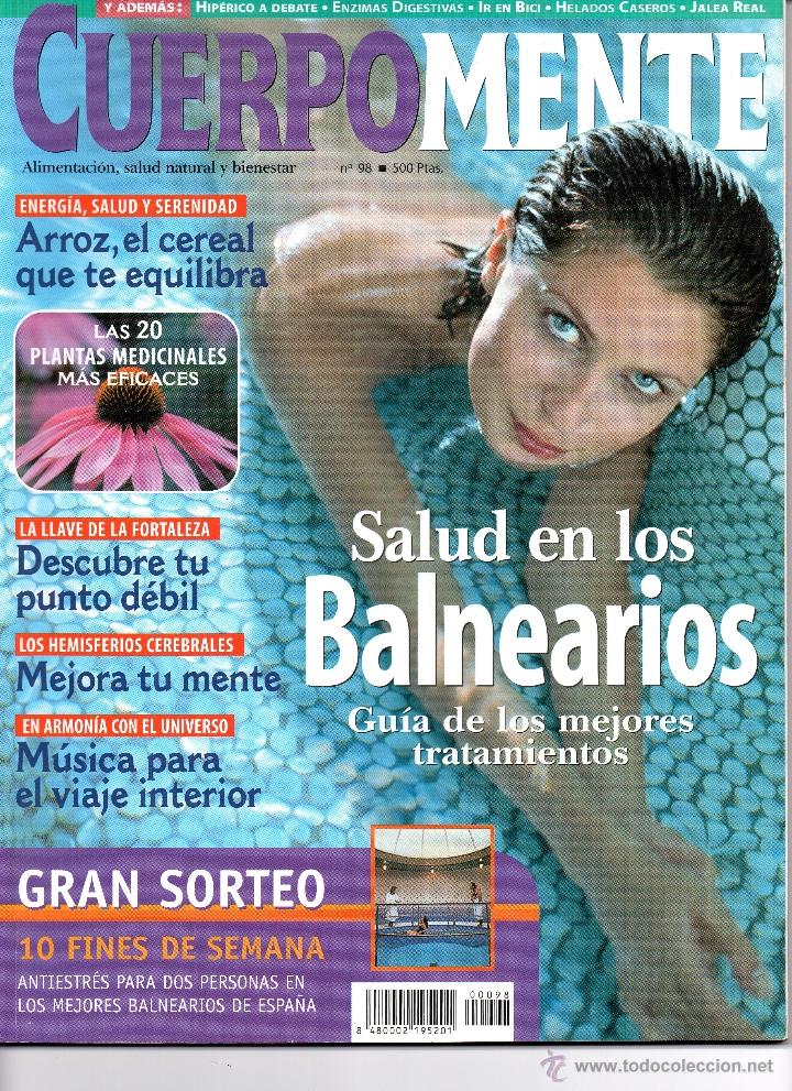Coleccionismo de Revistas y Peri&oacute;dicos: CUERPOMENTE N&Uacute;M. 98 JUNIO 2000 REVISTA DE ALIMENTACI&Oacute;N, SALUD NATURAL Y BIENESTAR