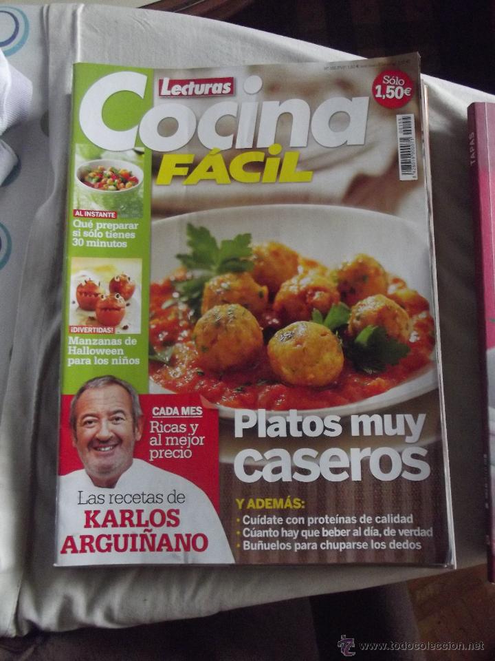 Collection Magazines and Newspapers: REVISTA LECTURAS COCINA FACIL N&ordm; 155  PLATOS MUY CASEROS