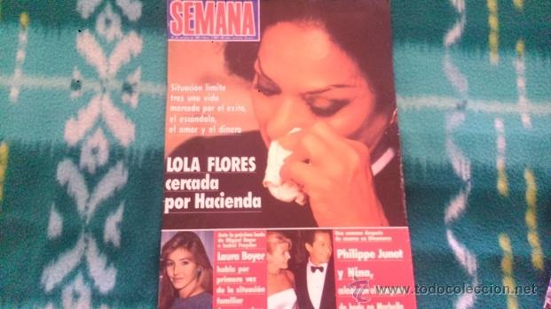 Coleccionismo de revistas y peri&oacute;dicos: RECORTES LOLA FLORES