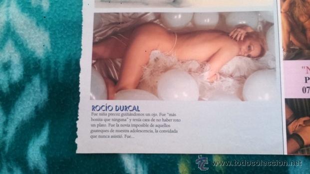 Coleccionismo de Revistas y Peri&oacute;dicos: RECORTES rocio durcal
