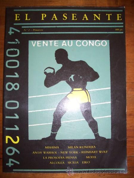 Colecionismo de Revistas e Jornais: El PASEANTE. N&ordm; 2 ; Primavera 1986