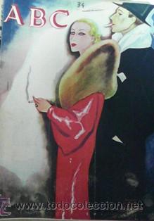 Coleccionismo de revistas y peri&oacute;dicos: ABC 4 de noviembre de 1934, n&uacute;mero dominical extraordinario