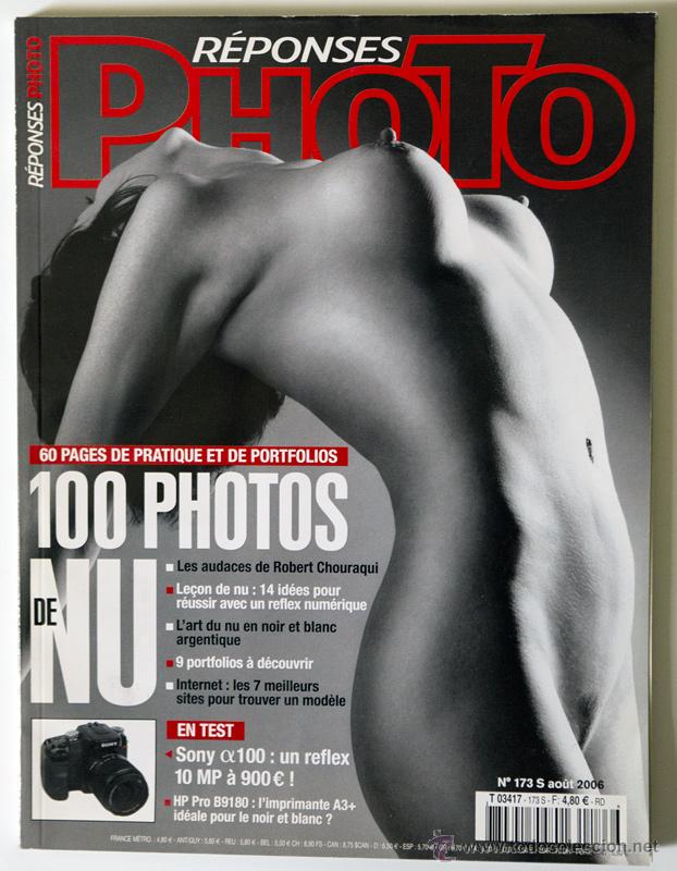 Collezionismo di Riviste e Giornali: REVISTA DE FOTOGRAFIA PHOTOGRAPHIE MAGAZINE R&Eacute;PONSES PHOTO n&ordm; 173 08 / 2006 ESPECIAL DESNUDO