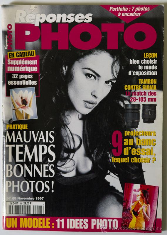 Colecionismo de Revistas e Jornais: REVISTA DE FOTOGRAFIA PHOTOGRAPHIE MAGAZINE R&Eacute;PONSES PHOTO n&ordm; 68 11 / 1997 Mal tiempo buena cara