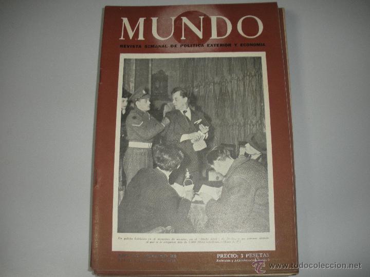 Collezionismo di Riviste e Giornali: MUNDO - REVISTA SEMANAL DE POLITICA EXTERIOR Y ECONOMIA  A&Ntilde;O VII- N&ordm; 300
