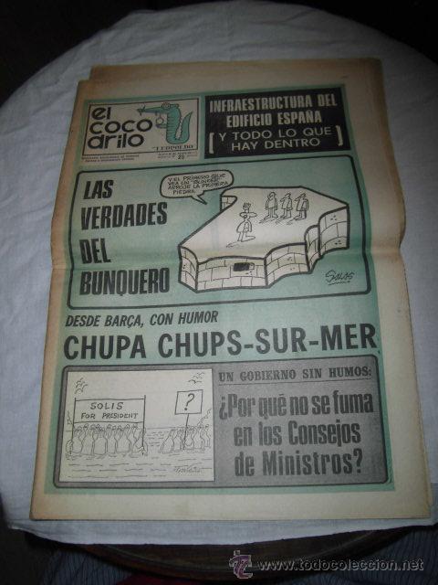Coleccionismo de revistas y peri&oacute;dicos: EL COCODRILO LEOPOLDO SEMANARIO DE ACTUALIDAD(HUMOR)N&ordm; 37 .-16 DE AGOSTO 1975
