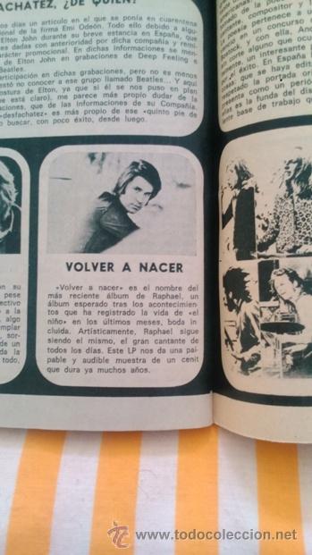 Coleccionismo de revistas y peri&oacute;dicos: RECORTES raphael - Foto 1