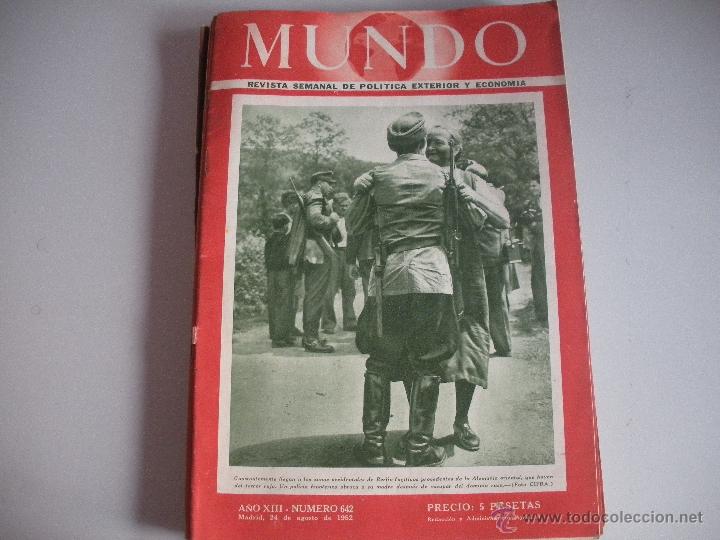 Collezionismo di Riviste e Giornali: MUNDO - REVISTA SEMANAL DE POLITICA EXTERIOR Y ECONOMIA A&Ntilde;O XIII - N&ordm; 642