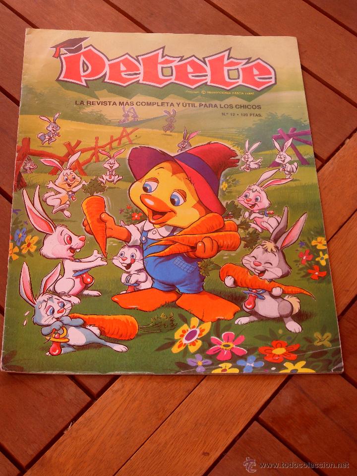Coleccionismo de Revistas y Peri&oacute;dicos: PETETE N&ordm; 12. LA REVISTA M&Aacute;S COMPLETA Y UTIL PARA LOS CHICOS. 1982