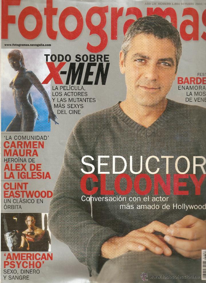 Coleccionismo de revistas y peri&oacute;dicos: FOTOGRAMAS N&ordm; 1884 -- TODO SOBRE X-MEN -- OCTUBRE 2000