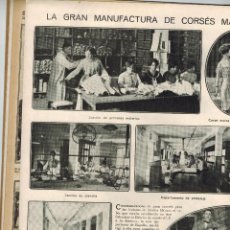 Coleccionismo de Revistas y Periódicos: AÑO 1913 OBRAS CANAL DE PANAMA SAN SEBASTIAN FABRICA CORSES C P A LA SIRENE MONUMENTO REINA CRISTINA
