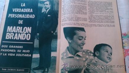Coleccionismo de Revistas y Peri&oacute;dicos: RECORTE marlon brando