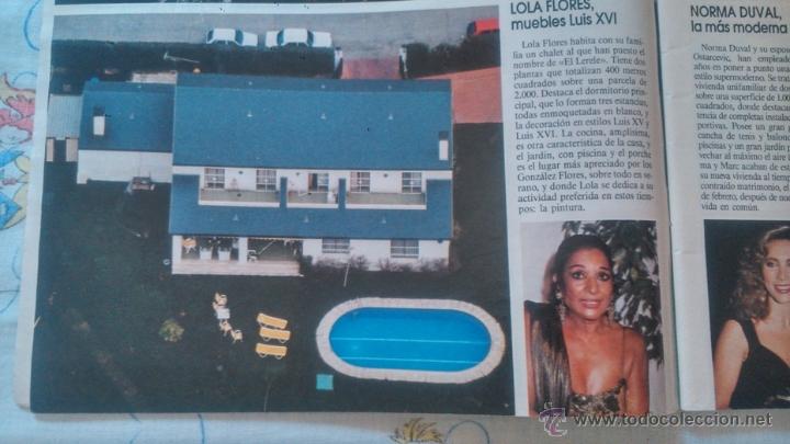 Coleccionismo de revistas y peri&oacute;dicos: RECORTE lola flores