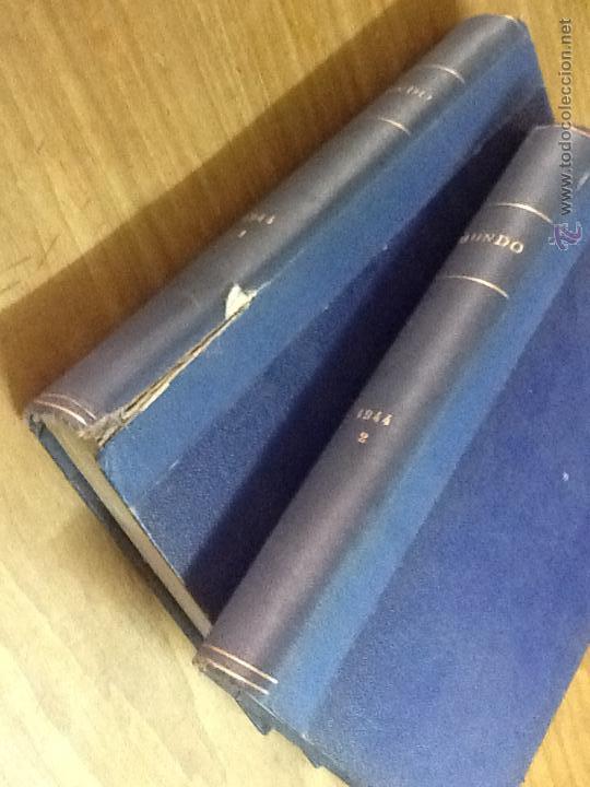 Collezionismo di Riviste e Giornali: Mundo a&ntilde;o 1944, revista semanal de politica exterior y economia