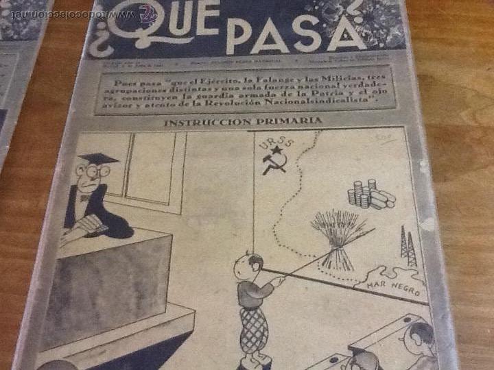 Sammeln von Zeitschriften und Zeitungen: Revista que pasa mayo 1941, numero 4